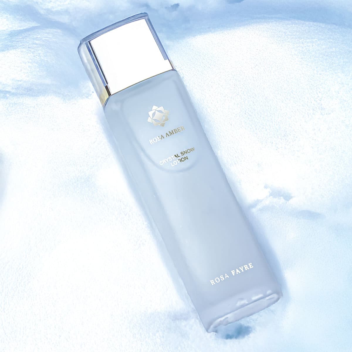 Amber Lotion in snow